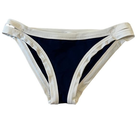 l*space Other - L*Space Navy Blue and White Bikini Bottom M